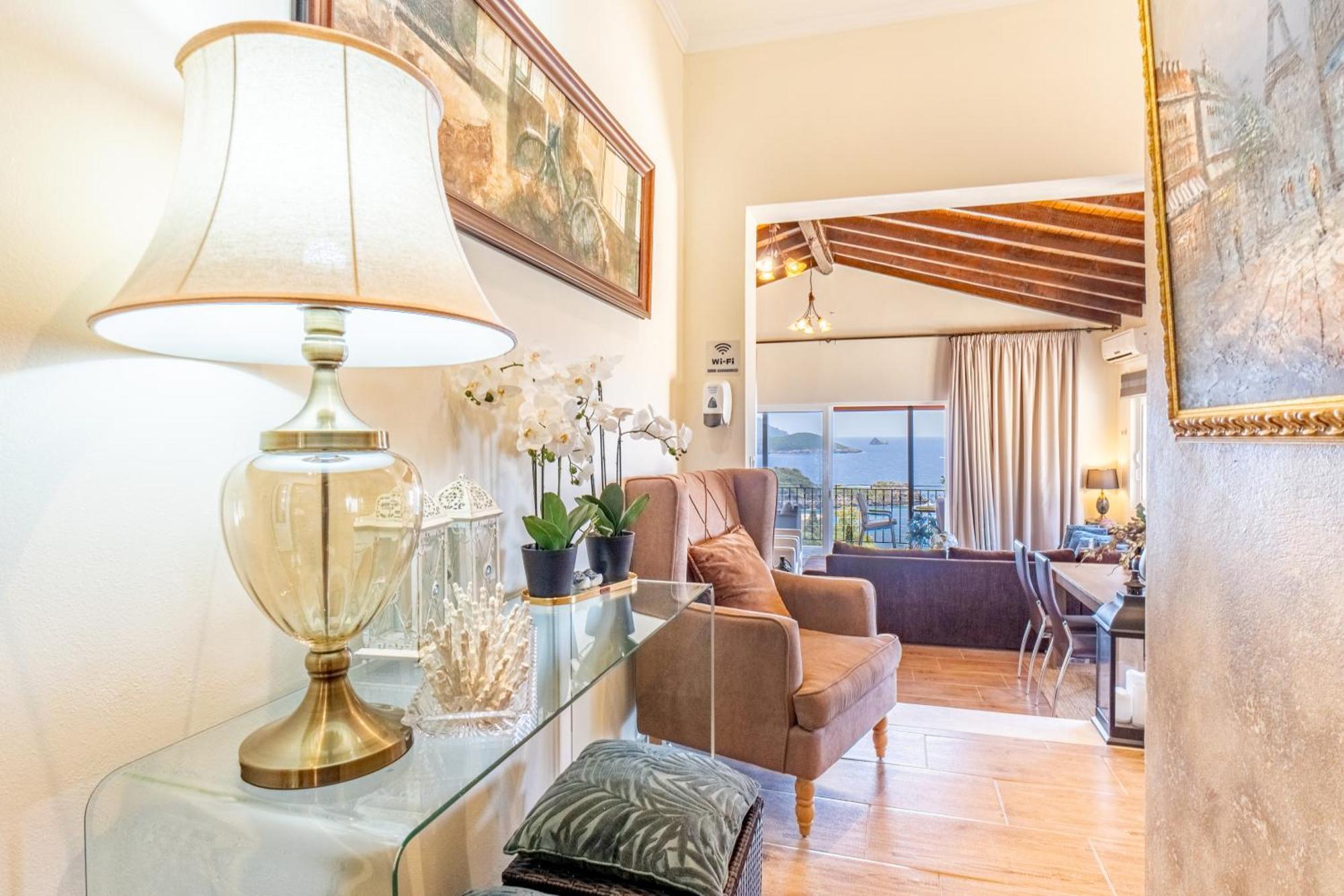 Angela Panorama Villa ปาเลโอกัสไตรซา ภายนอก รูปภาพ